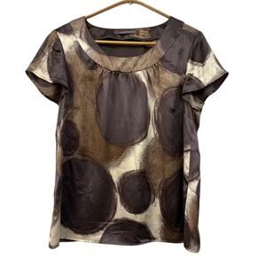 Boden Silk Short Sleeve Blouse - Limited Edition